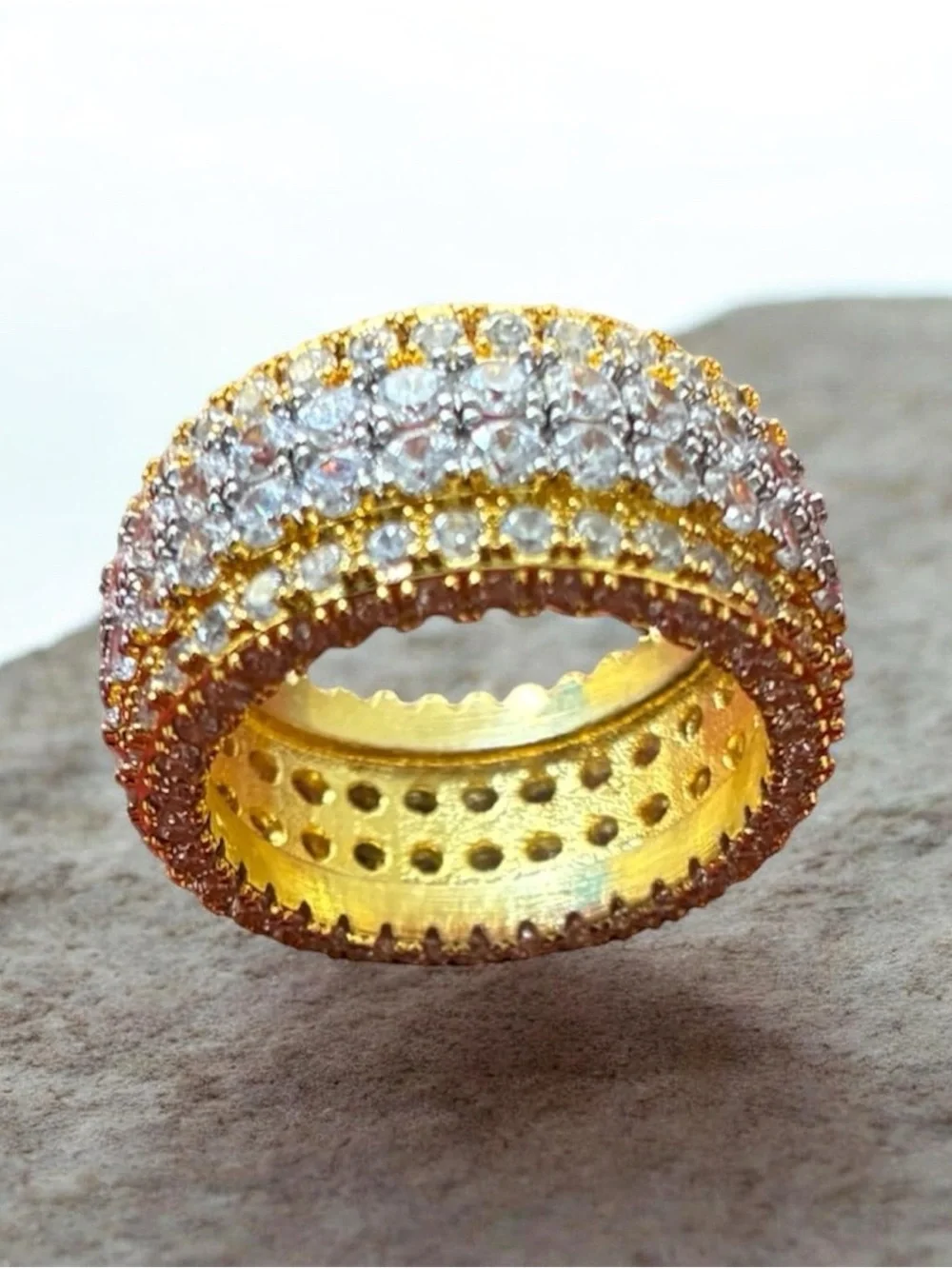 None sparkling gold